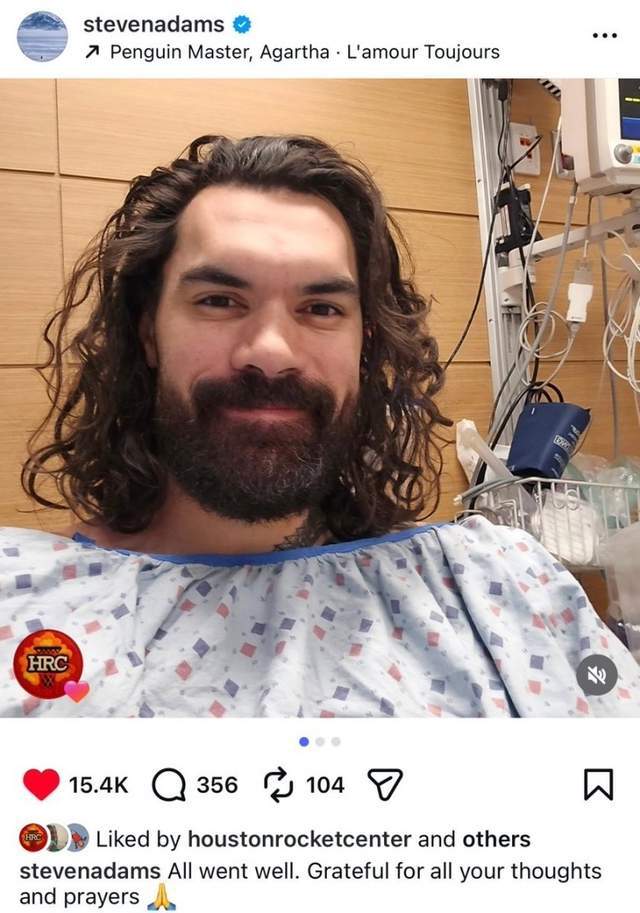 开云APP-确定赛季报销！亚当斯接受左踝手术 火箭寻找前场引援弥补损失